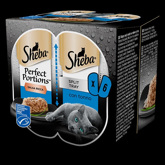 Sheba Perfect Portions Tonno 6 x 37,5 g