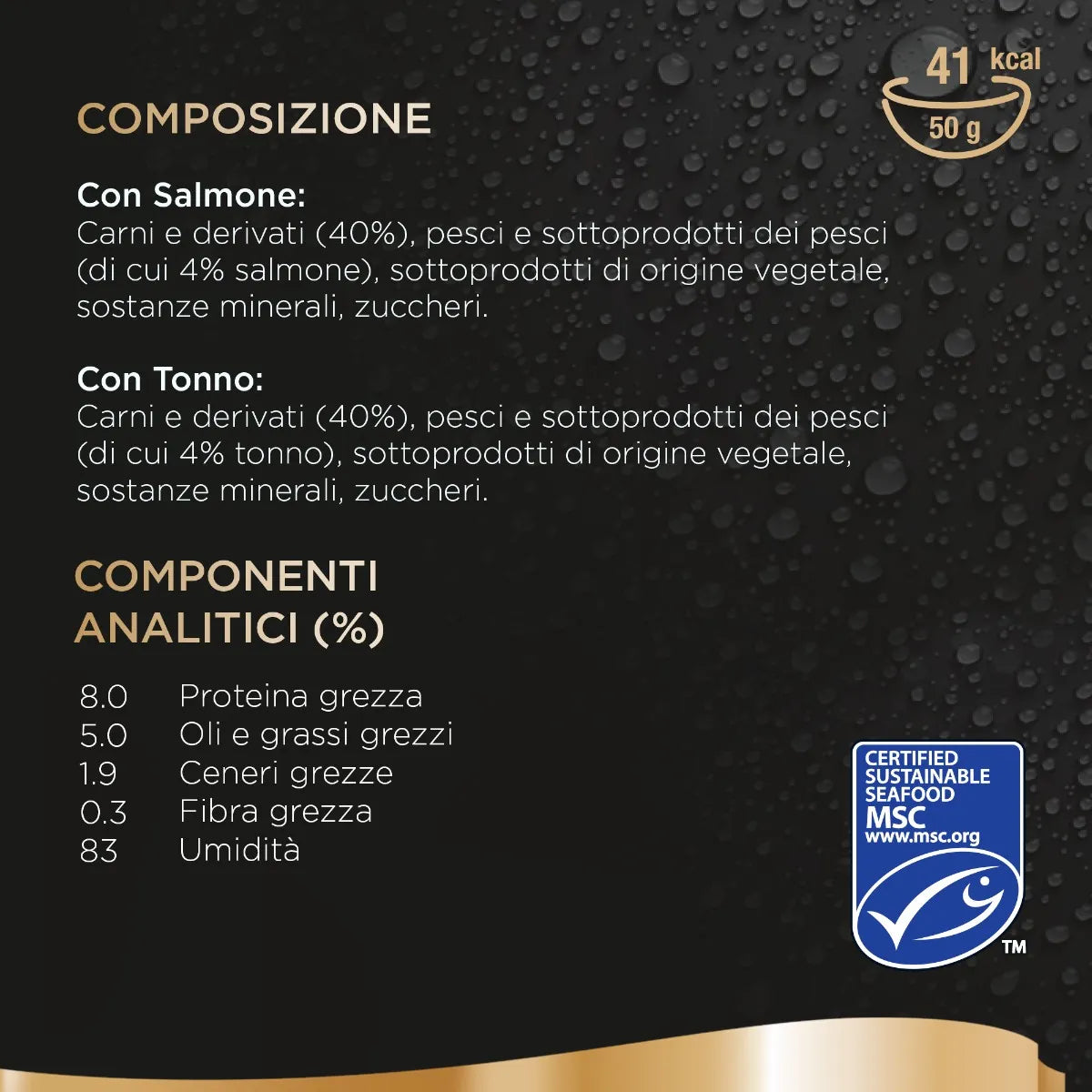 Sheba Délices Du Jour Salmone e Tonno in Salsa 6x50g Umido per Gatti