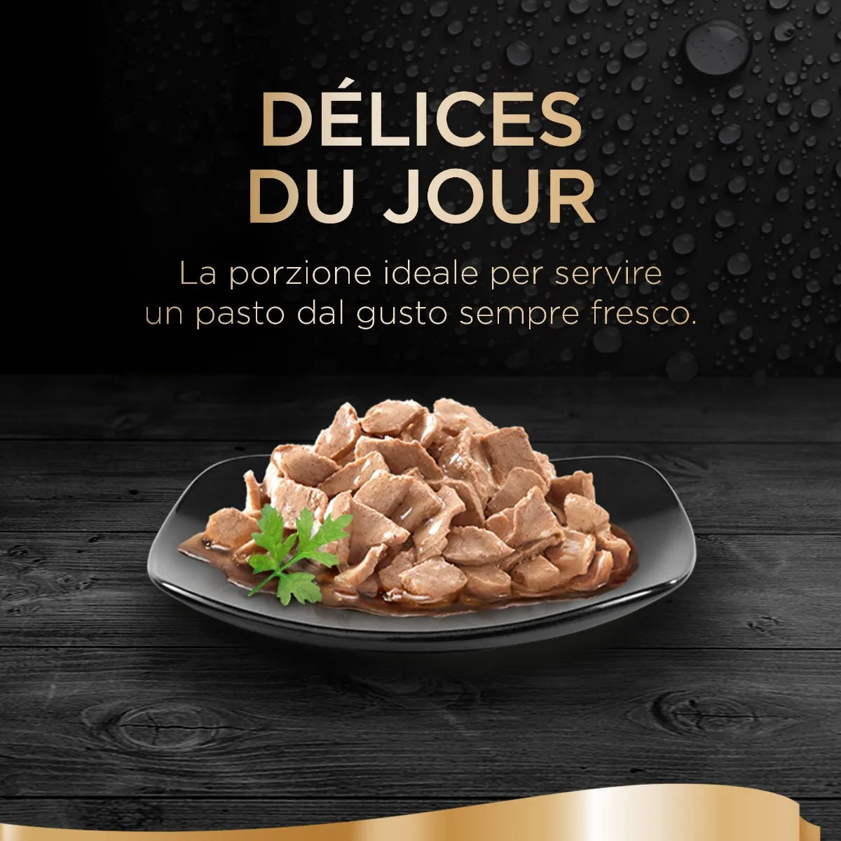 Sheba Délices Du Jour Tonno Merluzzo in Salsa 6x50g Umido per Gatti