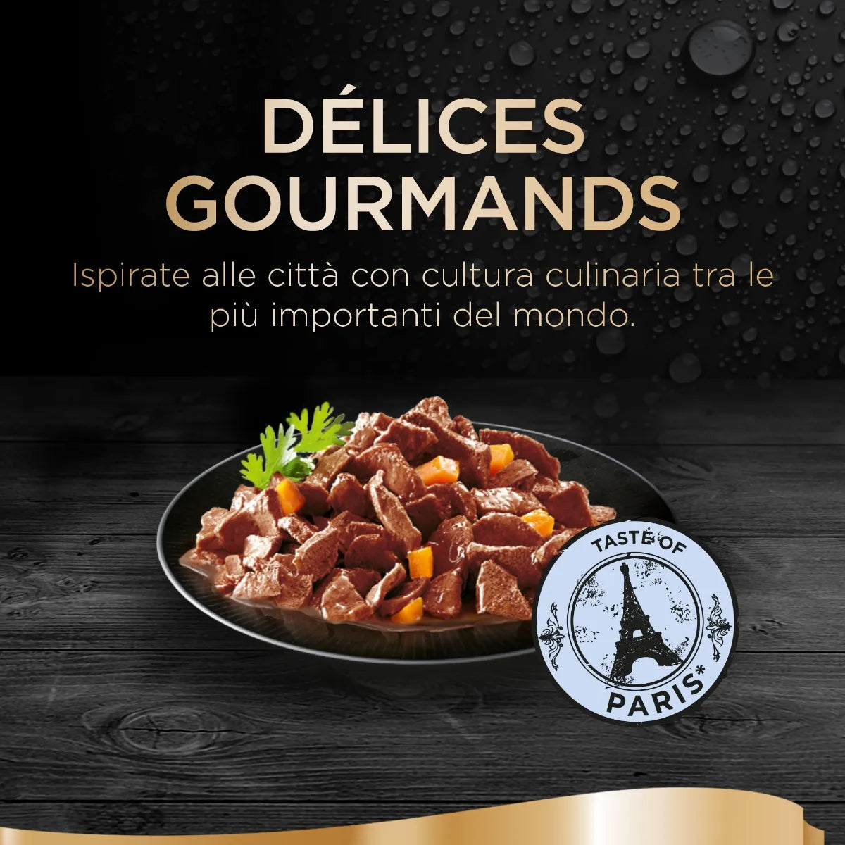 Sheba Délices Gourmands Taste of Paris 6x50g Umido per Gatti