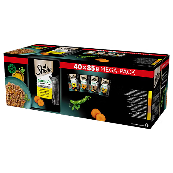 Sheba Selezione Delicata Gel 40x85g