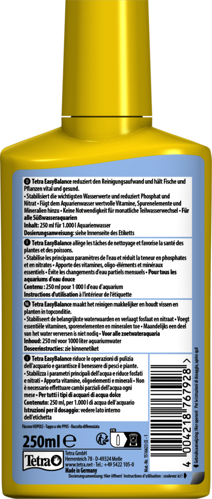 Tetra EasyBalance 250 ml