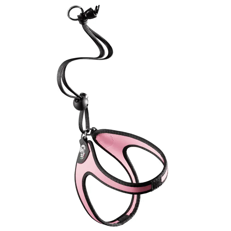 Pettorina Tre Ponti Easy Fit Original rosa nero taglia 1 per cani piccoli e gatti