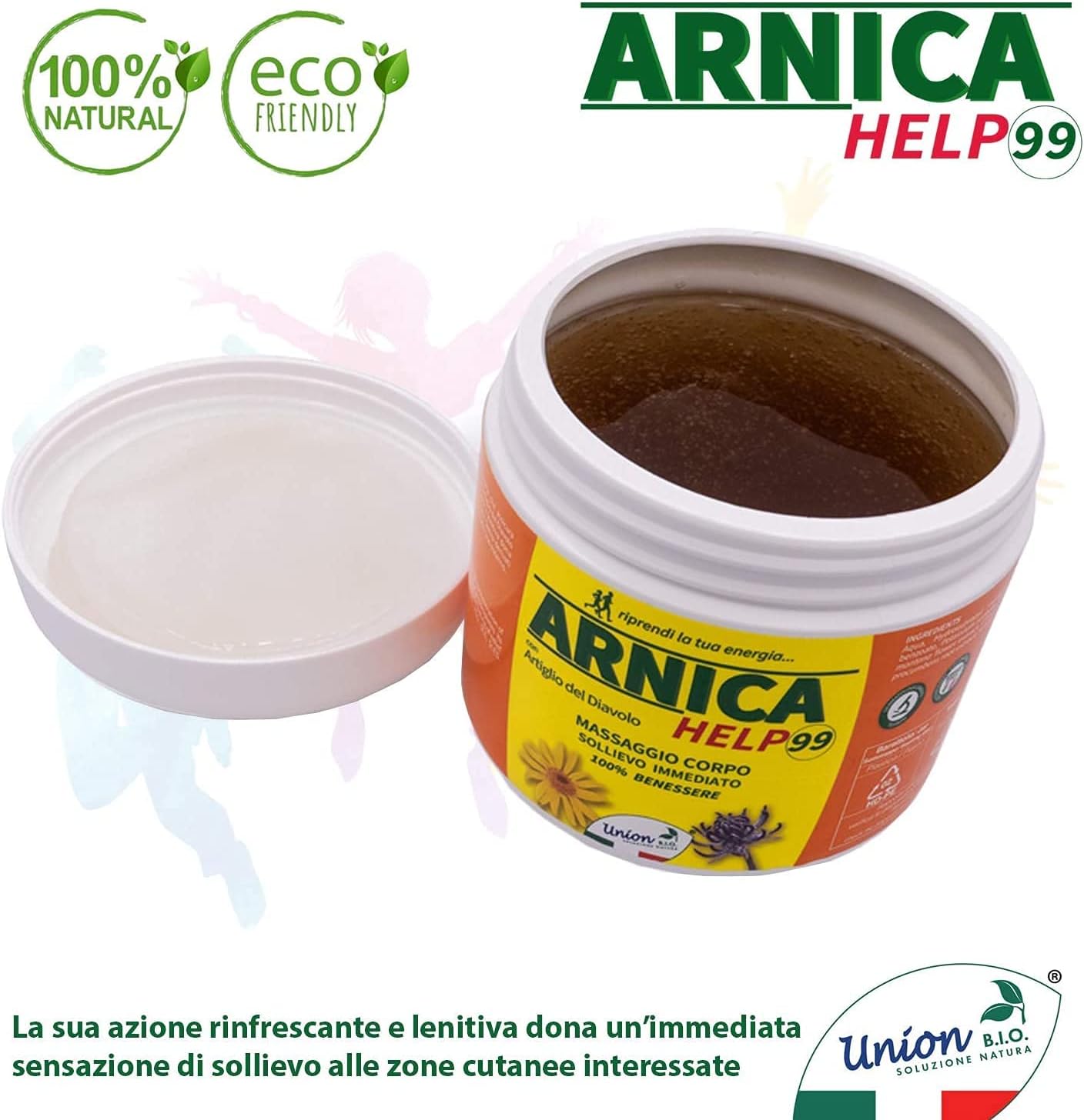 Union B.I.O. Arnica Help99 per Cavalli Uso Umano – Gel 500 ml