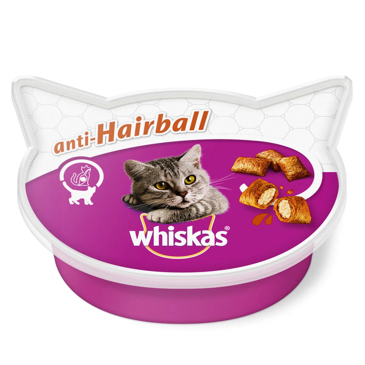 Whiskas Anti-Hairball 60g Snack per Gatti