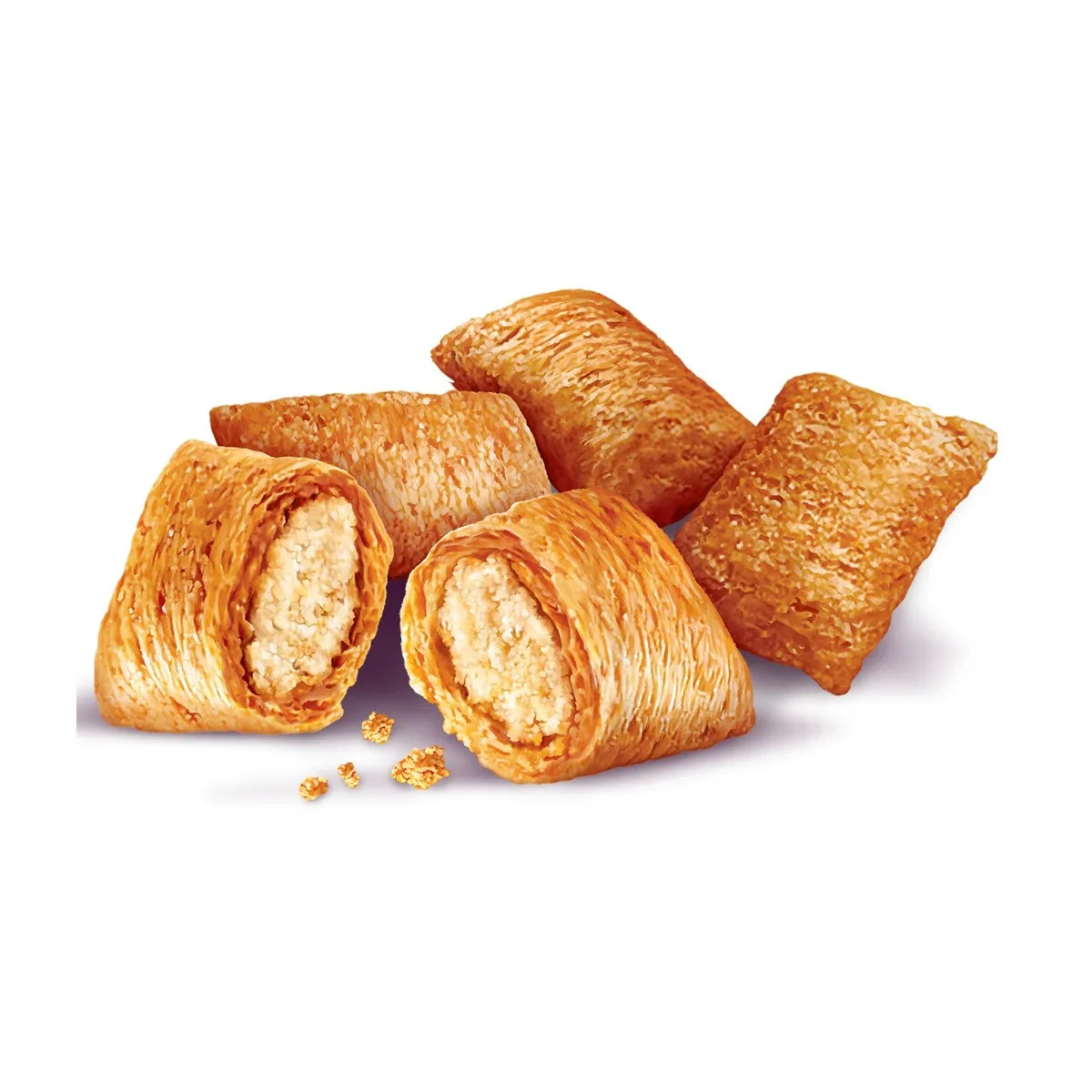 Whiskas Temptations snack per gatti adulti 180g gusto salmone, croccante fuori e morbido dentro