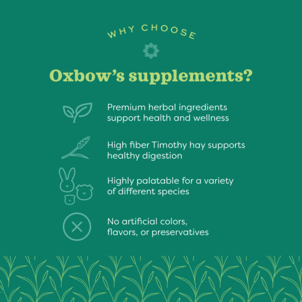 Oxbow Natural Science Skin and Coat 120g - Integratore per Pelle e Pelo