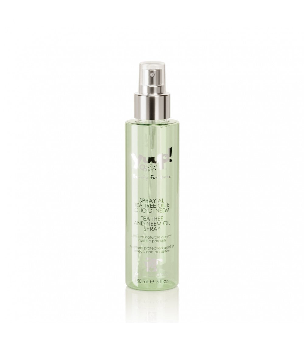 Yuup! Spray al Tea Tree Oil e Olio di Neem 150ml - Repellente per Insetti