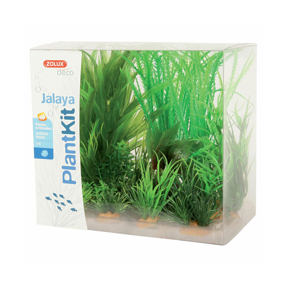 Zolux Kit di 6 piante artificiali Jalaya 1 - per Acquario