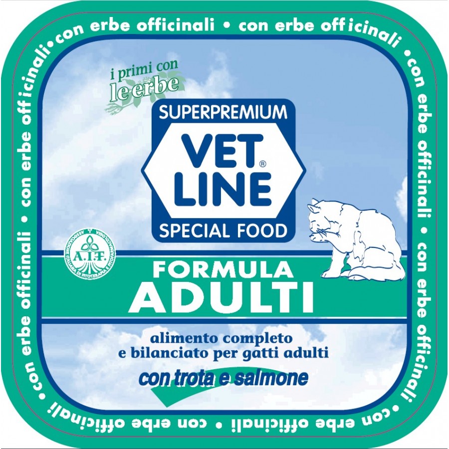 Vetline Adulti Trota e Salmone 100 gr