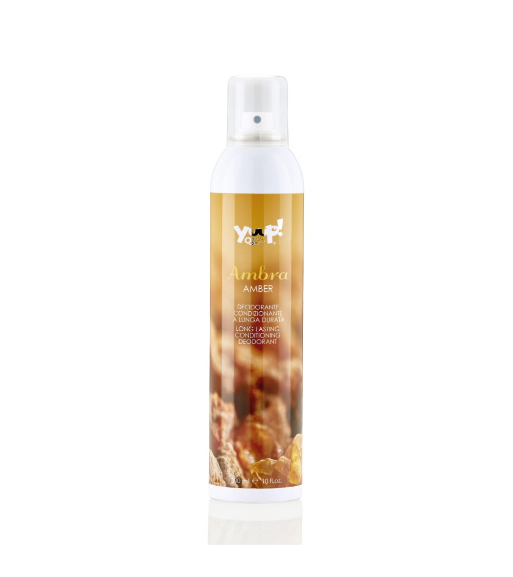 Yuup! Profumo Deodorante Spray Ambra a Lunga Durata 300ml