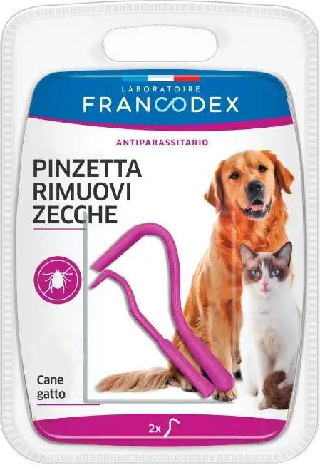 Zolux Set 2 Pinzette per Rimozione Zecche