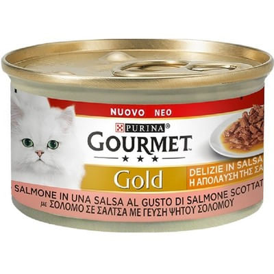 Gourmet Gold 85gr Delizie con Salmone in Salsa