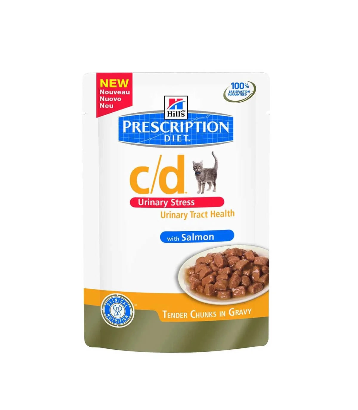 Hill's Prescription Diet c/d Multicare Stress Salmone 85g Busta
