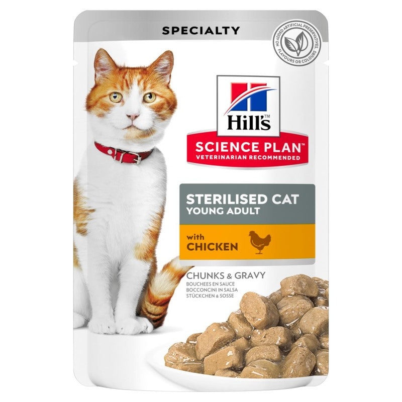 Hill's Science Plan Adult Sterilised Pollo 85g Busta