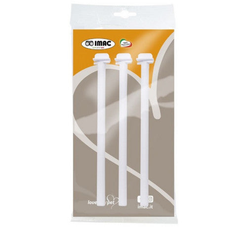 IMAC Clic Posatoio per Gabbie Uccelli 3pz