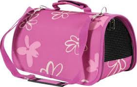 Zolux Flower L - Cesta Trasportino per Gatto e Cane Prugna