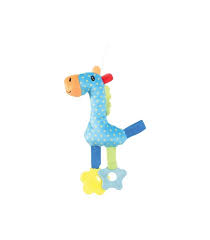 Zolux Gioco per Cane Pelu Pup Rio Giraffa Blu