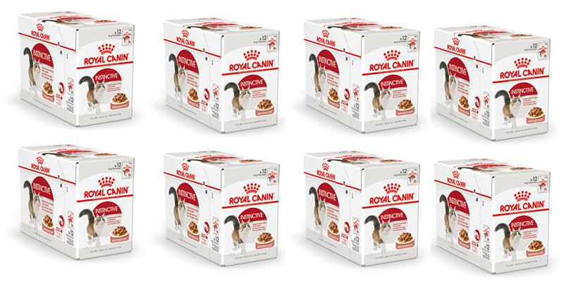 96x85g Royal Canin Instinctive in Salsa - Cibo Umido per Gatti