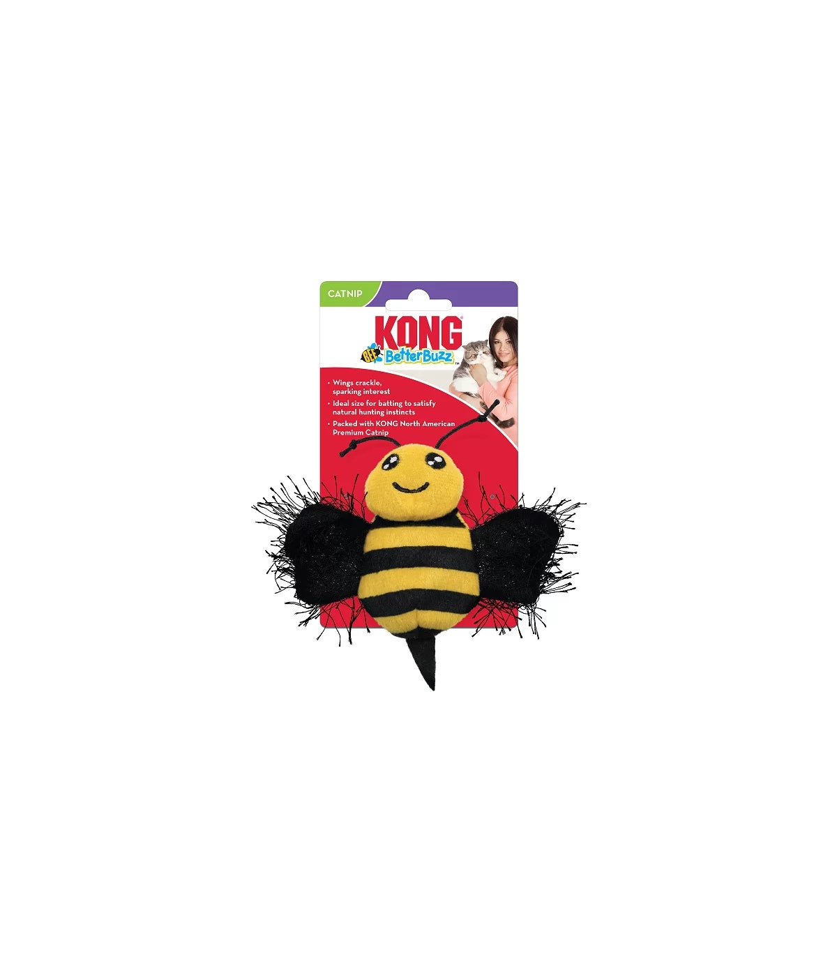 KONG KONG Cat Better Buzz Bee