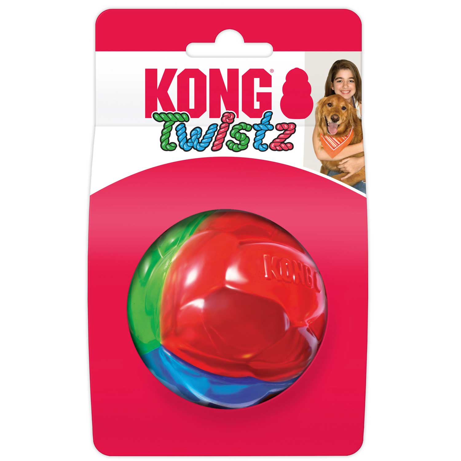 Giochi Per Cani Kong Twistz 7 cm