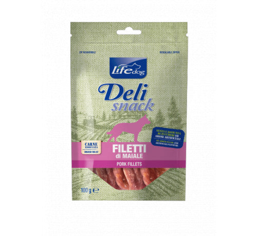 Filetto Essiccato di Maiale Monoproteico LIFE 100gr