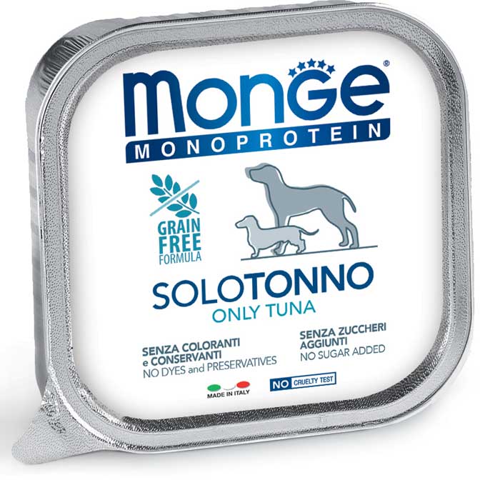 Monge Monoprotein Patè Solo Tonno 150gr