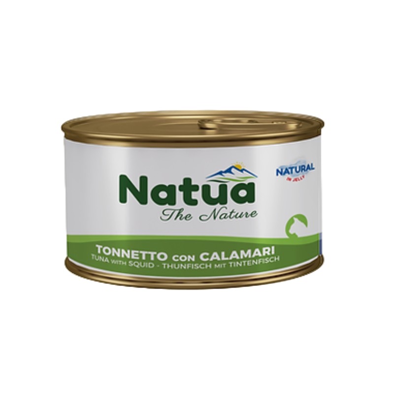 Natua Cat Natural Tonnetto Calamari Jelly 85g Lattina