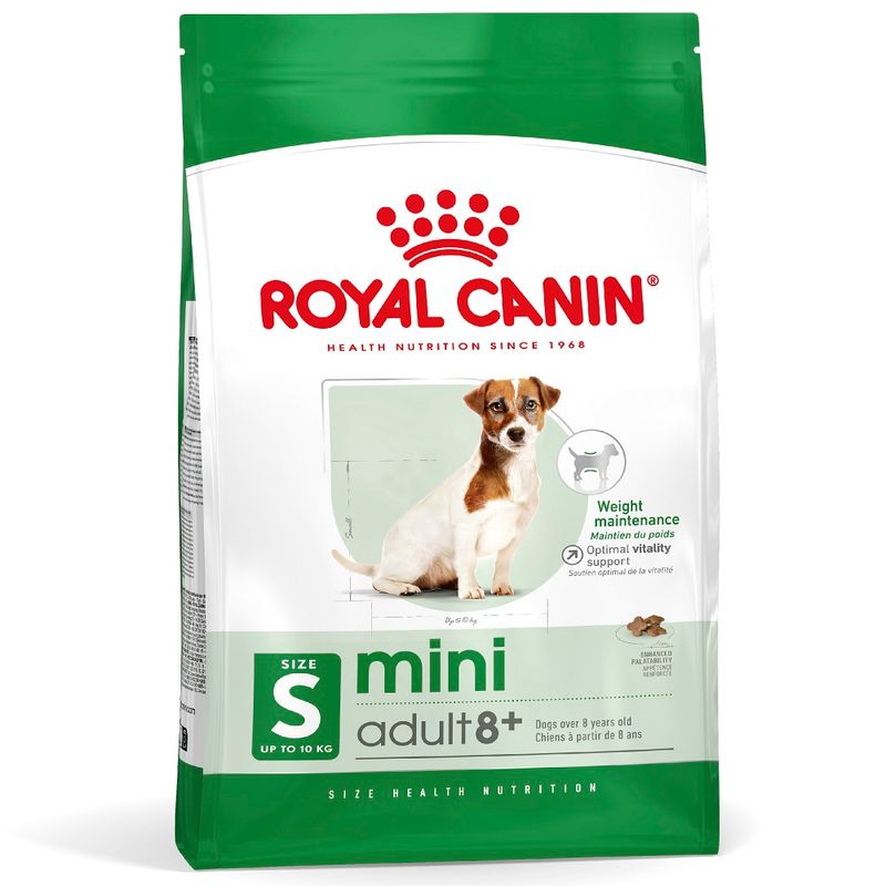 Royal Canin Adult Mini 8+ Crocchette per Cani - 8kg