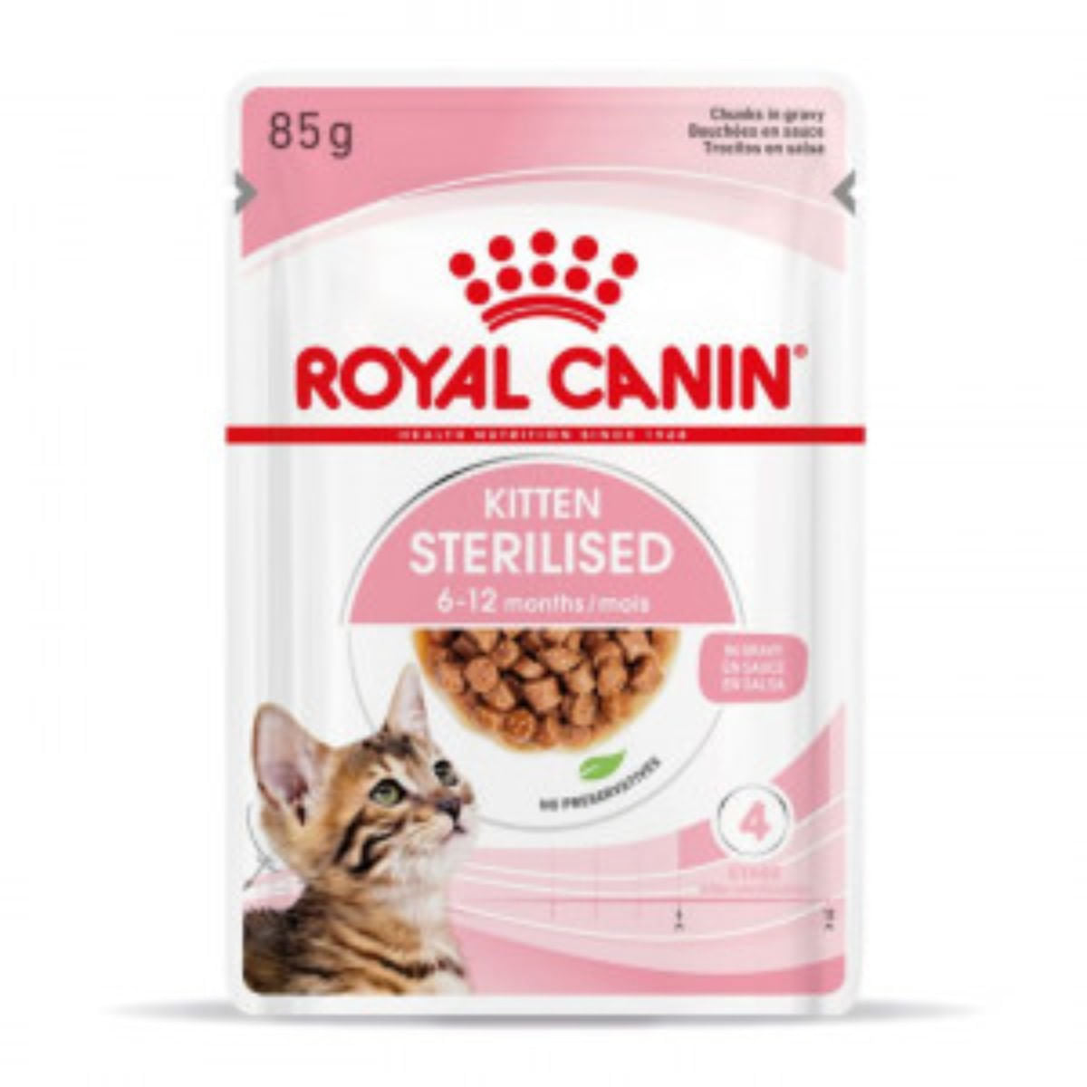 Royal Canin Cat Busta Kitten Sterilised in Salsa 12X85 Gr