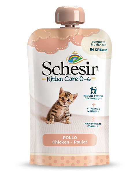 Schesir gatto kitten care pollo 150g