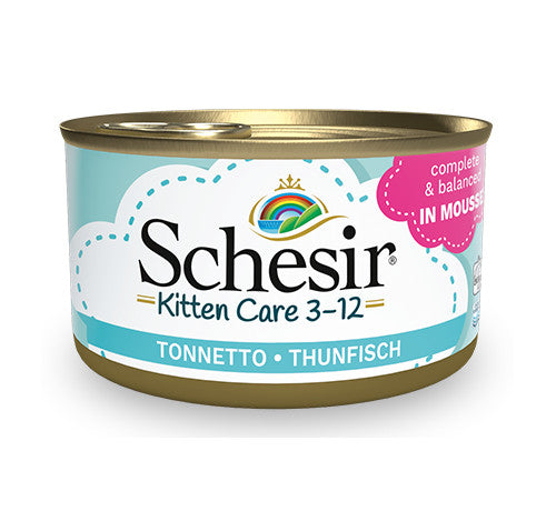 Schesir Gatto Kitten Mousse al Tonno 3-12 85 gr