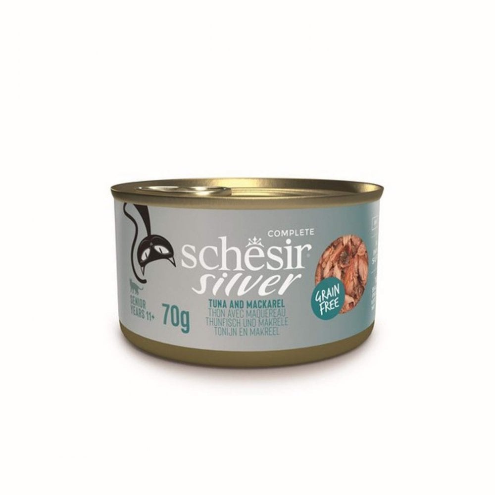 Schesir Gatto Silver Tonno/Sgombro 70 gr