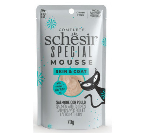 SCHESIR GATTO SPECIAL NEEDS SKIN&COAT 70GR