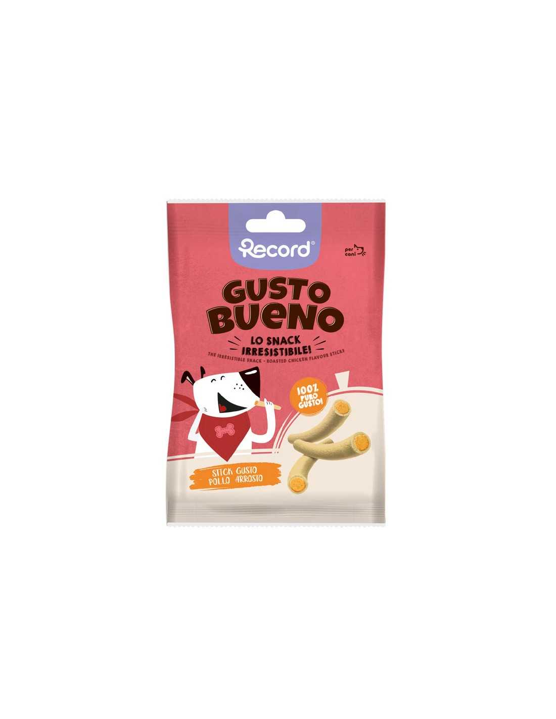 Record Gusto Bueno Mini Stick di Pollo Arrosto 50 gr