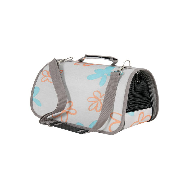 Zolux Flower L - Cesta Trasportino per Gatto e Cane Grigio