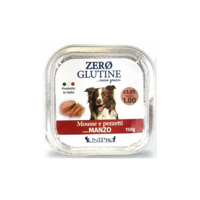 Unipro Zero Glutine con Manzo 150g