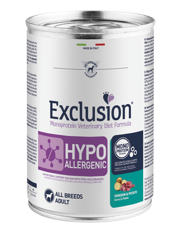 Exclusion Diet Hypoallergenic Cervo e Patata 400gr