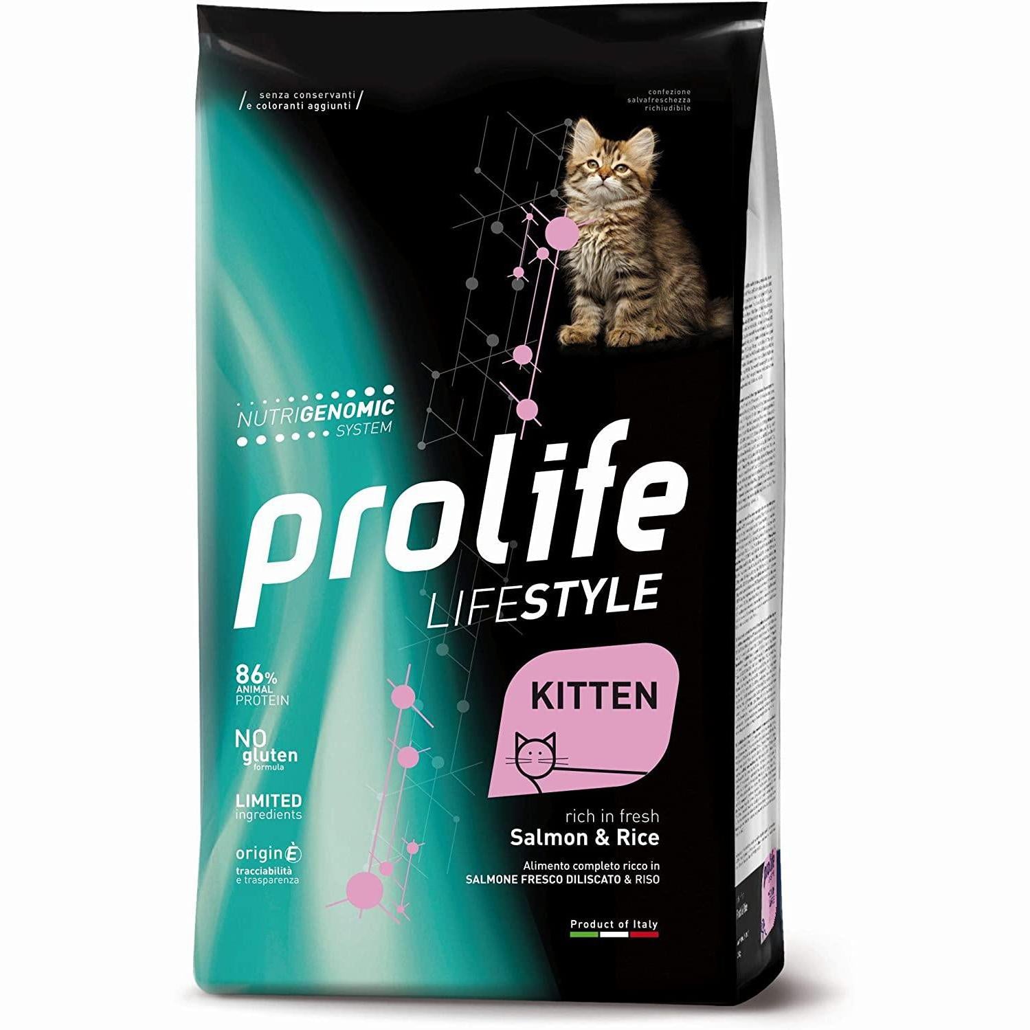 Prolife Kitten Salmone&Riso 1,5kg