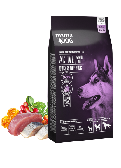 PRIMADOG Adult Grain Free Anatra e Aringa 10 Kg