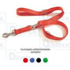 Camon - Guinzaglio Addestramento Nylon Rosso - F127/01 1 Guinzaglio 18 x 2000 mm