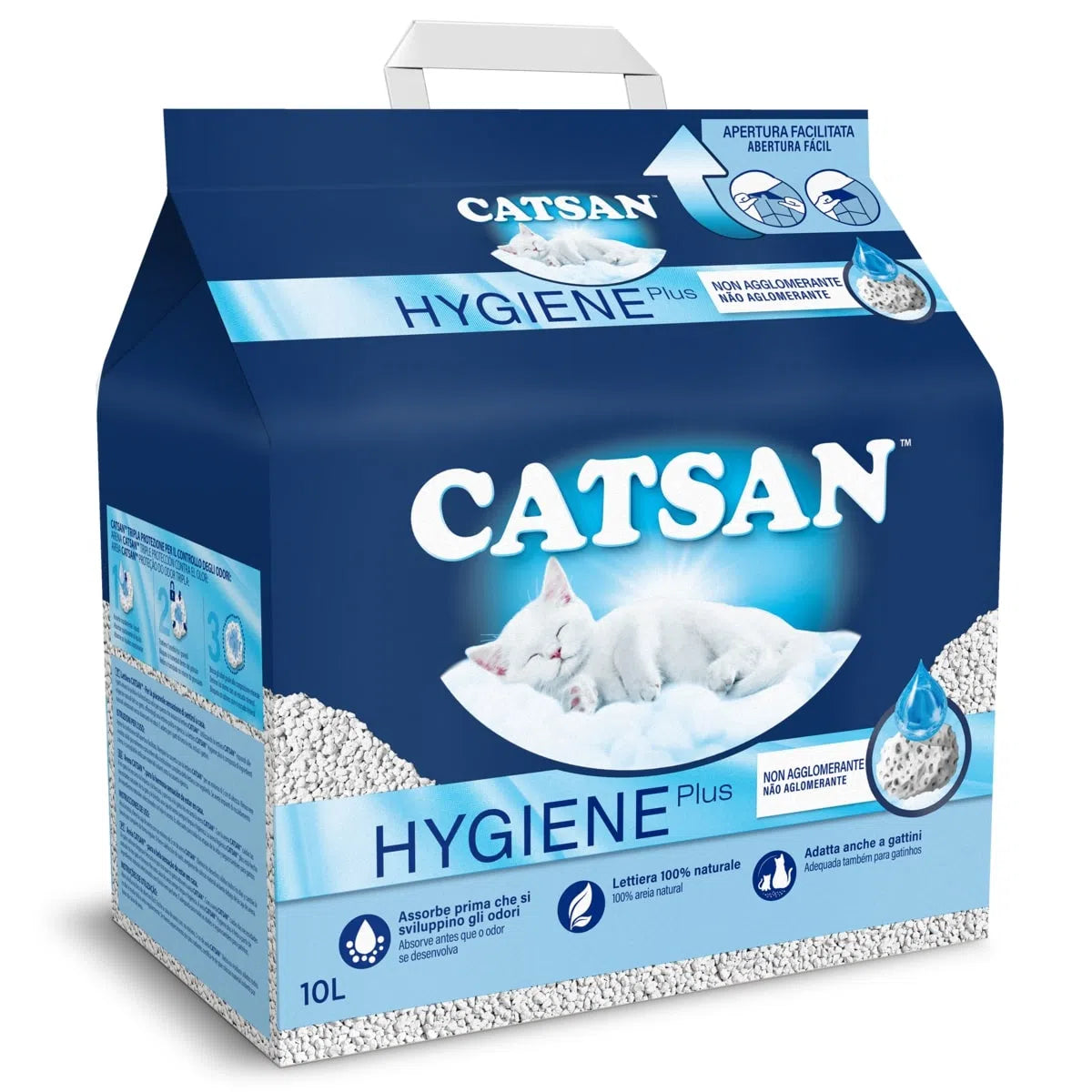 Catsan Lettiera per Gatti Hygiene Plus 10 lt