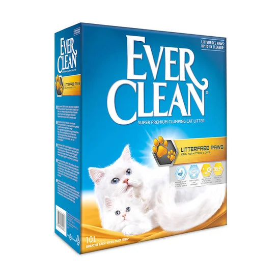 Ever Clean Litterfree Paws 10lt - Lettiera per Gatti