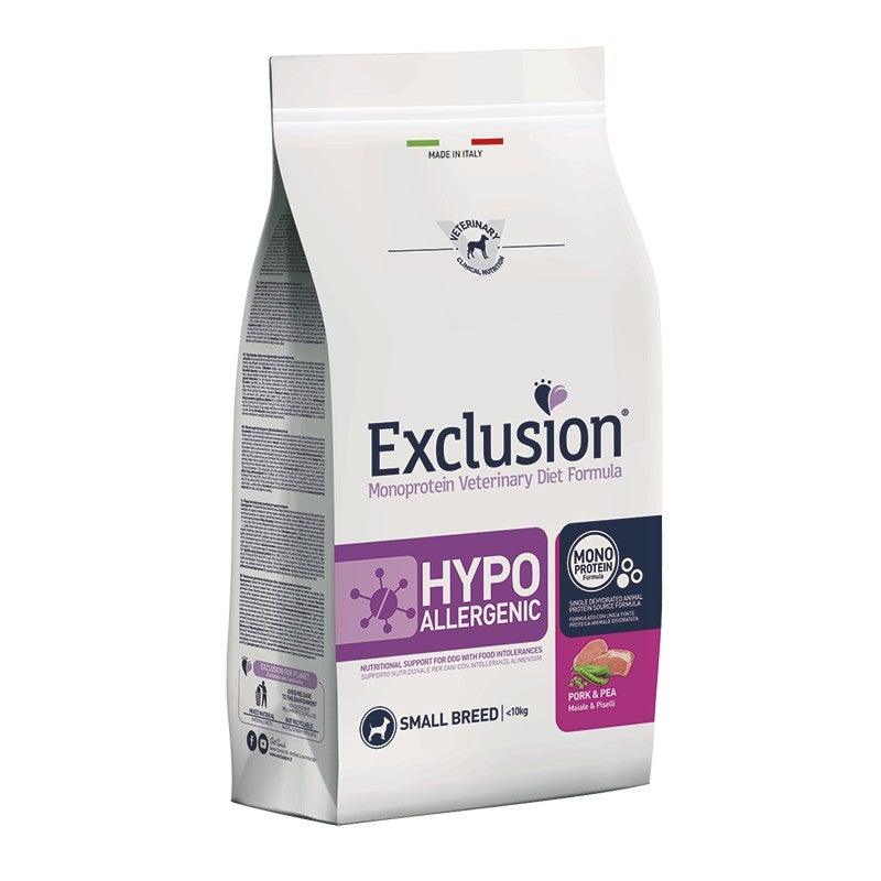 Exclusion Diet Hypoallergenic Maiale e Piselli Small Breed 7 kg
