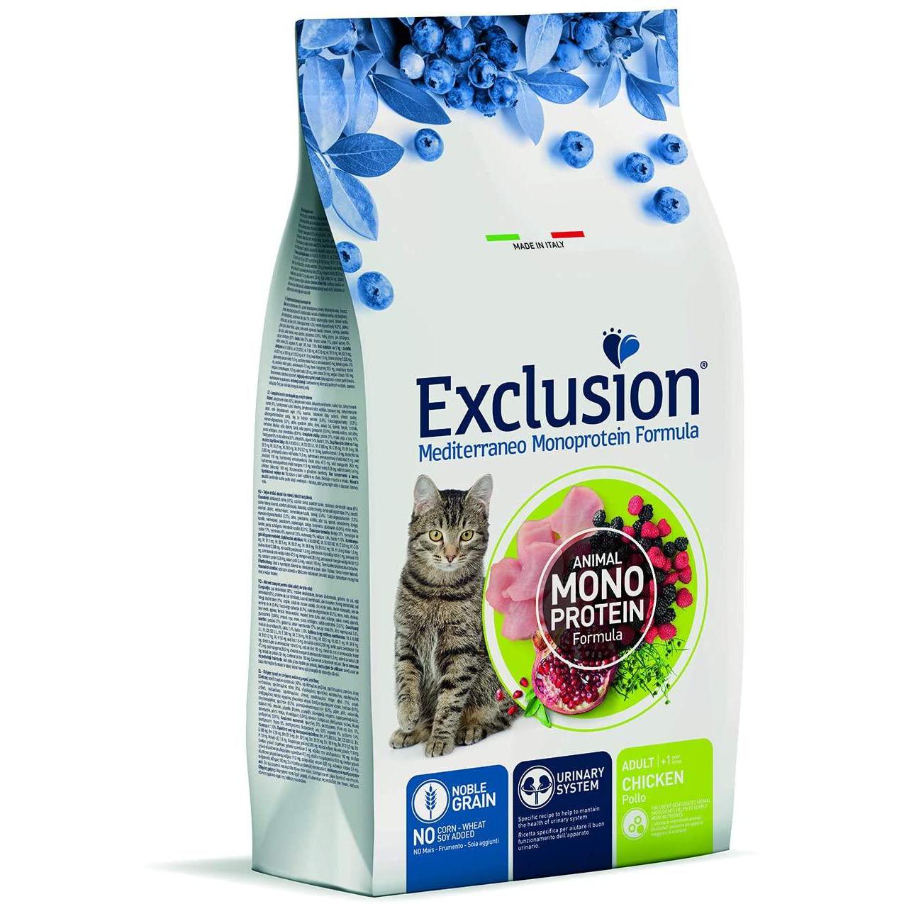 Exclusion Mediterraneo Adult Pollo 1,5 kg