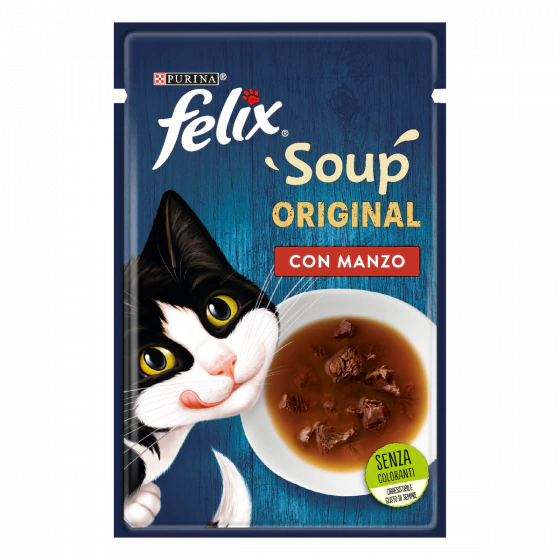 Felix Soup Manzo 48gr