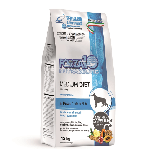 Forza10 Medium Diet al Pesce 12 KG