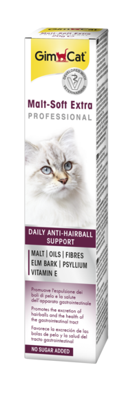 GimCat Malt Soft Extra Professional Daily Pasta anti-hairball Support Gr 20