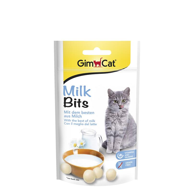 GimCat MilkBits al Latte Snack per Gatti 40 Gr