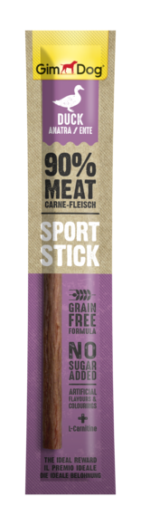 Gimdog Sport Stick Anatra Snack per cani 12 Gr